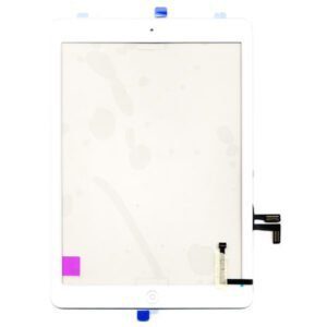 Τζαμι Για Apple iPad Air / iPad 5 Ασπρο Με Home Button OEM