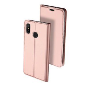 Θηκη Book DD Skin Pro Για Xiaomi Mi A2 Lite / Redmi 6P Ροζ - Χρ
