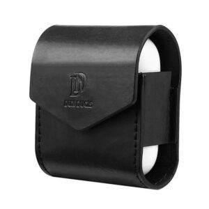Θήκη Δερμάτινη Dux Duxis με Μαγνήτη για Airpods Μαύρη