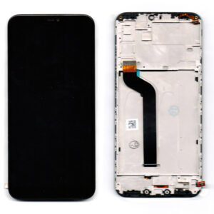 Οθονη Για Xiaomi Mi A2 Lite / Redmi 6 Pro Με Τζαμι κ Frame Μαυρο