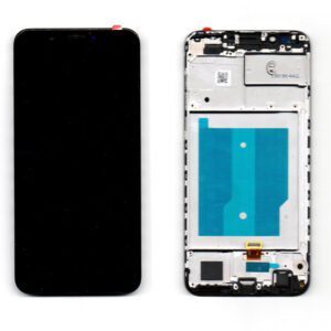 Οθονη Για Huawei Y7 2018 / Y7 2018 Prime Με Τζαμι και Frame Μαυρ