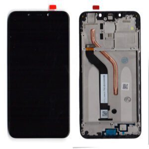 Οθονη Για Xiaomi Pocophone F1 Με Τζαμι και Frame Μαυρο Grade A