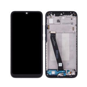 Οθονη Για Xiaomi Redmi 7 Με Τζαμι και Frame Μαυρο Grade A