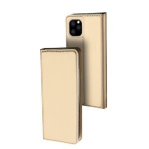 Θηκη Book DD Skin Pro Για Apple iPhone 11 Pro Χρυση