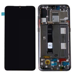 Οθονη Για Xiaomi Mi 9 Με Τζαμι και Frame Μαυρο Grade A
