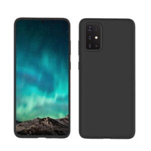 Θηκη Liquid Silicone για Samsung A515 Galaxy A51 Μαυρη