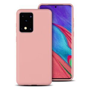 Θηκη Liquid Silicone για Samsung G988 Galaxy S20 Ultra Ροζ