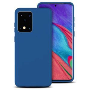 Θηκη Liquid Silicone για Samsung G988 Galaxy S20 Ultra Μπλε