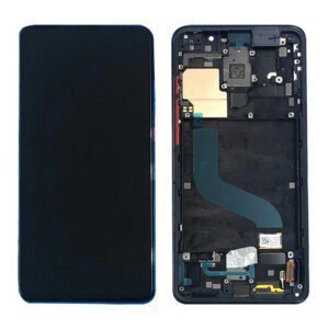 Οθονη Για Xiaomi Mi 9T / Mi 9T Pro Με Τζαμι Μαυρο & Frame Grad A