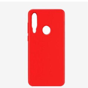 Θηκη Liquid Silicone για Huawei P40 lite E Κοκκινη