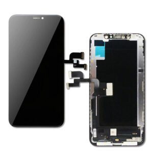 Οθονη Για Apple iPhone XS Με Τζαμι Μαυρο Soft Oled Grade A