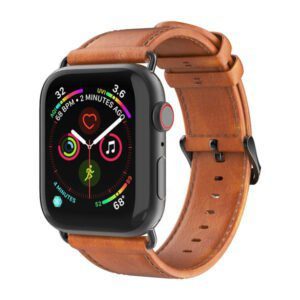 Λουρακι Business Dux Ducis Για Apple Watch 42mm - 45mm Αν. Καφε