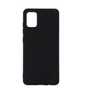 Θηκη Liquid Silicone για Samsung Galaxy A31 Μαυρη
