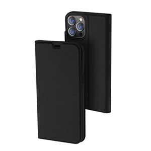 Θηκη Book DD Skin Pro Για Apple iPhone 12 Pro Max Μαυρη