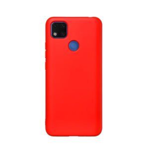 Θηκη Liquid Silicone για Xiaomi Redmi 9C Κοκκινη