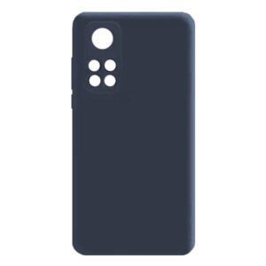 Θηκη Liquid Silicone για Xiaomi Mi 10T / 10T Pro Σκουρο Μπλε