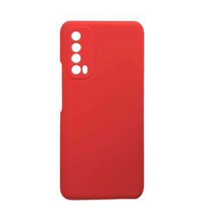 Θηκη Liquid Silicone για Huawei P Smart 2021 Κοκκινη