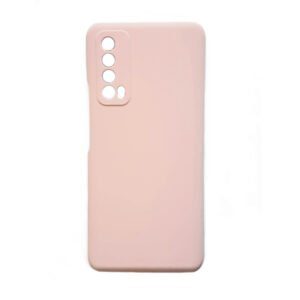 Θηκη Liquid Silicone για Huawei P Smart 2021 Ροζ