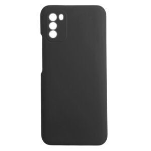 Θηκη Liquid Silicone για Xiaomi Poco M3 / Redmi 9T Μαυρη