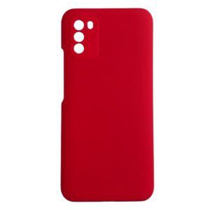Θηκη Liquid Silicone για Xiaomi Poco M3 / Redmi 9T Κοκκινη