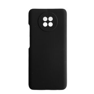 Θηκη Liquid Silicone για Xiaomi Redmi Note 9T Μαυρη