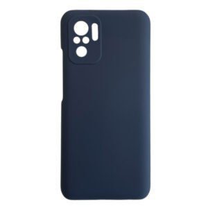 Θηκη Liquid Silicone για Xiaomi Redmi Note 10 4G Σκουρο Μπλε