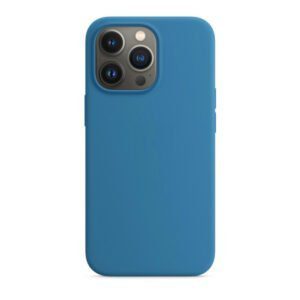 Θηκη Liquid Silicone για Apple iPhone 13 Pro Μπλε