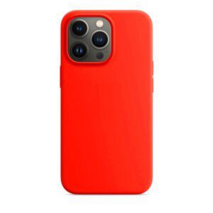 Θηκη Liquid Silicone για Apple iPhone 13 Pro Κοκκινη