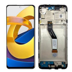 Οθονη Για Xiaomi Poco M4 Pro 5G / Redmi Note 11 5G Με Τζαμι Μαυρο & Frame Grade A