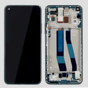 Οθονη Για Xiaomi Mi 11 Lite 4G / 5G Με Τζαμι και Frame Μαυρο Grade A