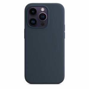 Θηκη Liquid Silicone για Apple iPhone 14 Pro Max Σκουρο Μπλε