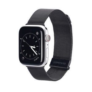 Λουρακι Dux Ducis Milanese Version Για Apple Watch 42mm - 45mm Μαυρο