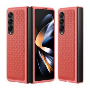 Θηκη DD Venice Δερματινη Για Samsung Galaxy Z Fold4 5G Red Brown