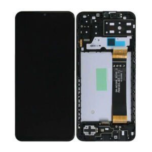 Οθονη Για Samsung A13 4G A137 Με Τζαμι Μαυρο και Frame OR