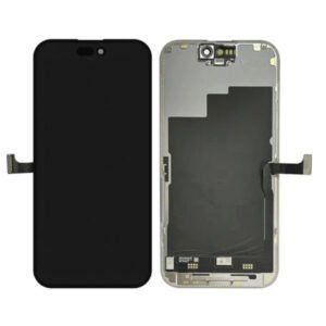 Οθονη Για Apple iPhone 15 Pro Με Τζαμι Μαυρο Soft Oled