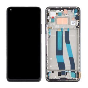 Οθονη Για Xiaomi 11 Lite 5G NE / 11T Lite 2021 Με Τζαμι Μαυρο και Frame Grade A