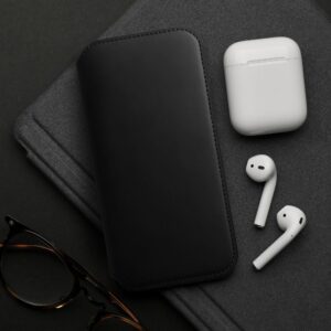 Dual Pocket book case for XIAOMI Redmi Note 13 PRO PLUS 5G black