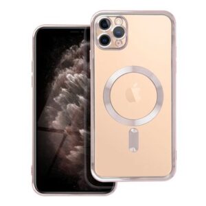 Electro Mag Cover case compatible with MagSafe for IPHONE 11 PRO MAX rose gold