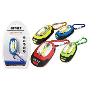 Φακος Μπρελοκ Arcas Carabiner Led 30 Lumens
