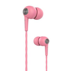 Hands Free Devia Kintone Stereo Ψειρα Σιλικονης 3.5mm Ροζ