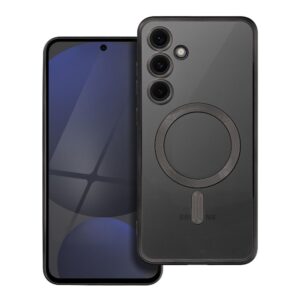 Θηκη Electro Με MagSafe & Τζαμι Καμερας Για Samsung Galaxy S24 FE Μαυρη