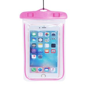 Θηκη Αδιαβροχη Universal Ροζ