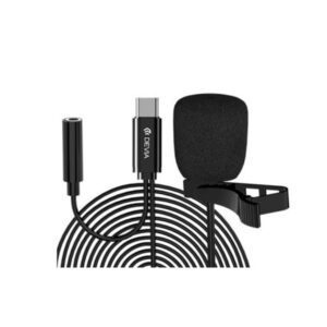 Μικροφωνο Devia Smart Series Mε Καλωδιο Usb C και Θυρα 3.5mm