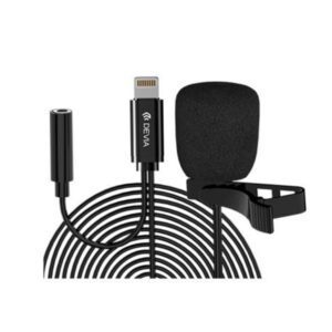 Μικροφωνο Devia Smart Series Mε Καλωδιο Lightning και Θυρα 3.5mm