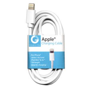 Καλωδιο Φορτισης & Data GNG Για iPhone Lightning Ασπρο 1m