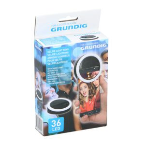Φωτιζομενο Δακτυλιδι Grundig για Selfie 36 LED