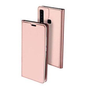 Θηκη Book DD Skin Pro Για Samsung  Galaxy A9 2018 Ροζ Χρυση