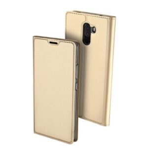 Θηκη Book DD Skin Pro Για Xiaomi Pocofone F1 Χρυσο