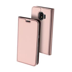 Θηκη Book DD Skin Pro Για Samsung Galaxy J4 Ροζ Χρυση