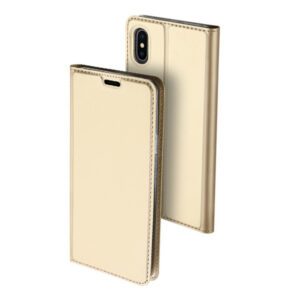 Θηκη Book DD Skin Pro Για Apple iPhone XS Max Χρυσο